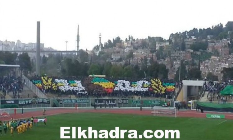 كاس السوبر الجزائري بين وفاق سطيف ومولودية بجاية في ملعب حملاوي بقسنطينة