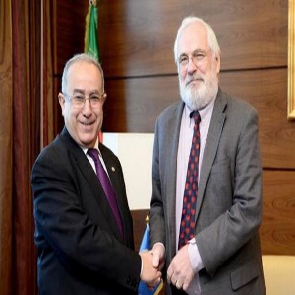 Lamamra reçoit l'envoyé spécial de l'ONU pour le Sahara Occidental