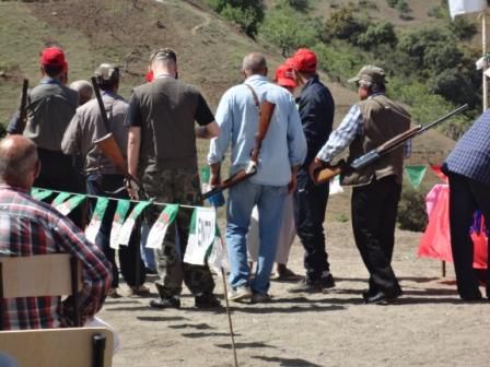 Concours de tir au fusil de chasse à Lemroudj