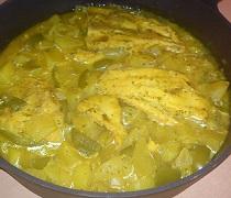 Tajine de lieu jaune