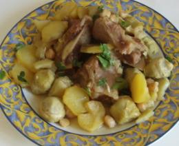 Djouaz aux coeurs d'artichauts