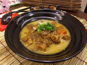 Sauté de boeuf au curry