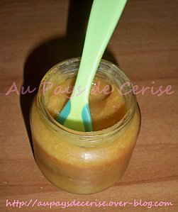 Purée bébé carottes bananes