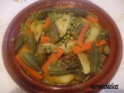 Tagine aux Gombos