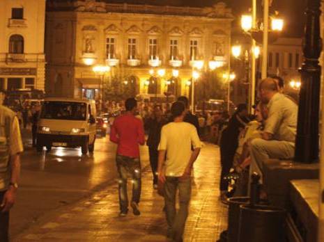 Constantine - Après l'iftar du ramadhan : Déambulations nocturnes