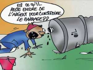 Barrage d'Irdjana à El Ancer (Jijel)