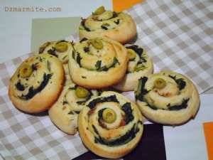 Roulé aux épinards