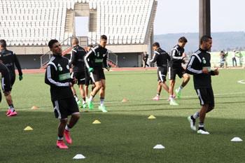 Début du stage des Verts à Sidi Moussa