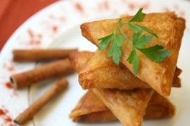 Brick épinard et viande hachée