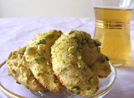 Croissants orientaux aux amandes et pistaches