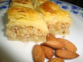 Baklawa aux amandes
