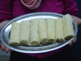 Boureks aux pommes de terre et au fromage