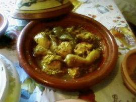 Tajine d'agneau aux pruneaux