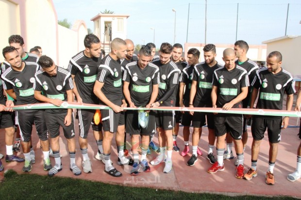 Les verts inaugurent le nouveau stade d'entrainement au CTN