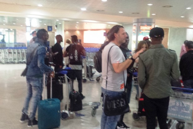 Arrivée de la délégation guinéenne à Alger