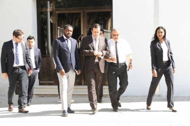 Une délégation de la FIFA en visite en Algérie