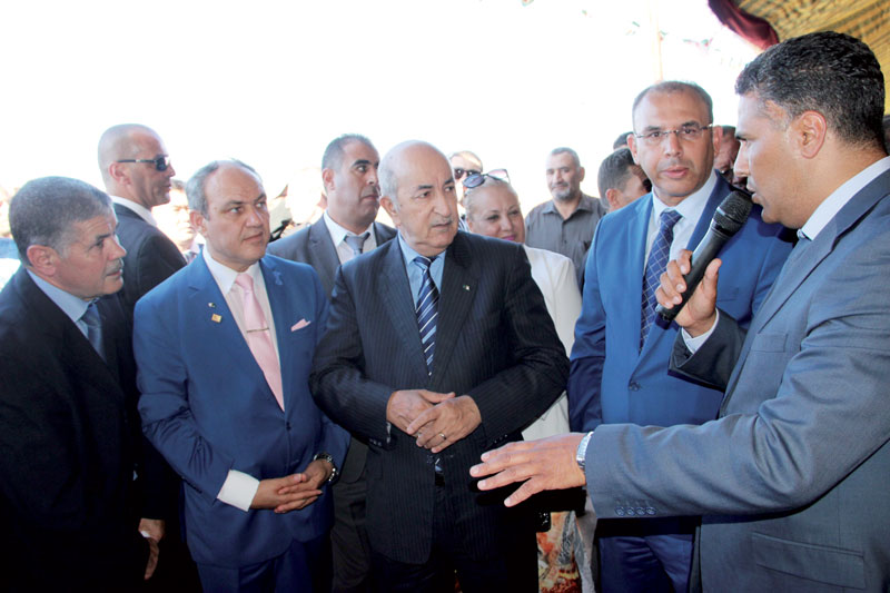 تبون يؤكد من وهران ارتفاع سعر المتر المربع الواحد من