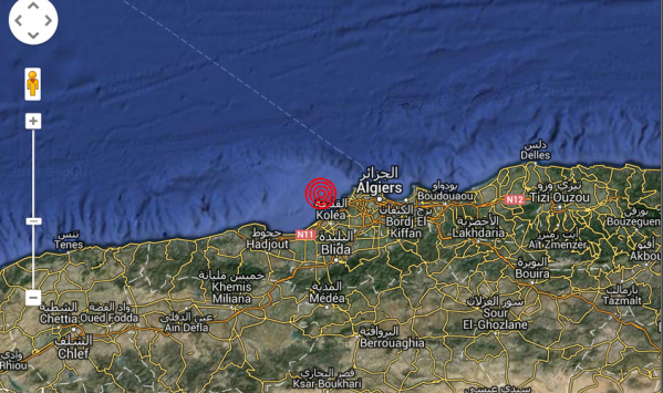 هزة أرضية تضرب ولاية تيبازة