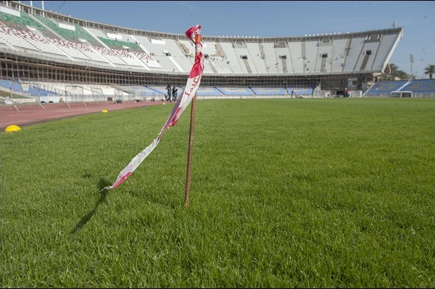 Le sol du stade du 5-Juillet instable à cause de matériaux inadaptés