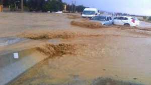 فيضان واد  الخرش  في الجلفة يودي بحياة إمرأة وفقدان رضيعة