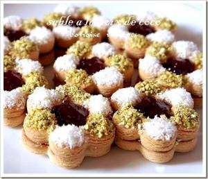 Sablés a la noix de coco très délicieux