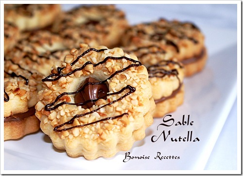 Biscuit sec nutella