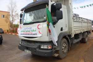 قافلة تضامنية نحو تندوف