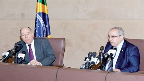 عقد الإجتماع الأول للحوار الإستراتيجي الجزائري البرازيلي بالعاصمة