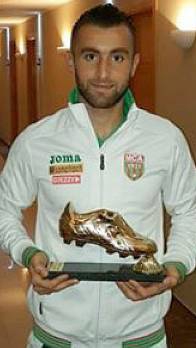 Derrardja reçoit son Soulier d'or