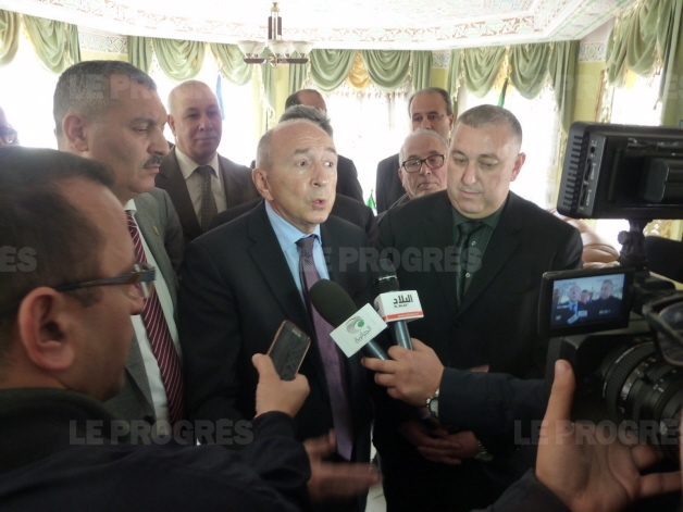 Visite de la délégation lyonnaise à Sétif