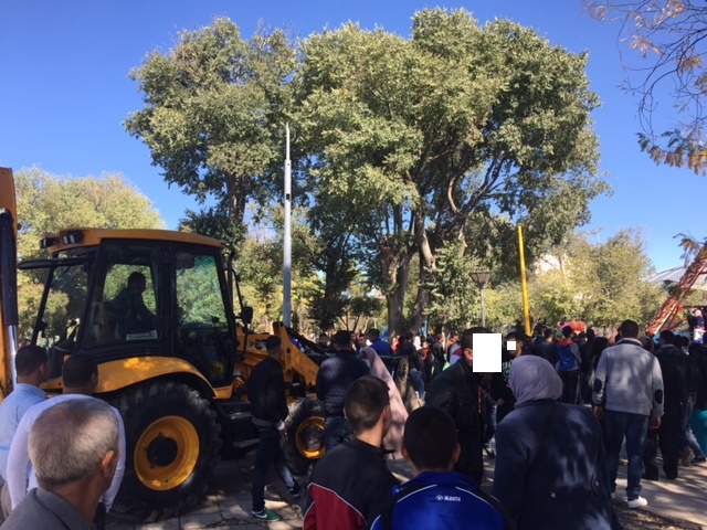 Les travaux mettent les citoyens en danger au parc d'attractions de Sétif