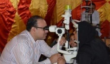 200 معوز يستفيدون من فحوصات طبية مجانية في جراحة العيون بالوادي