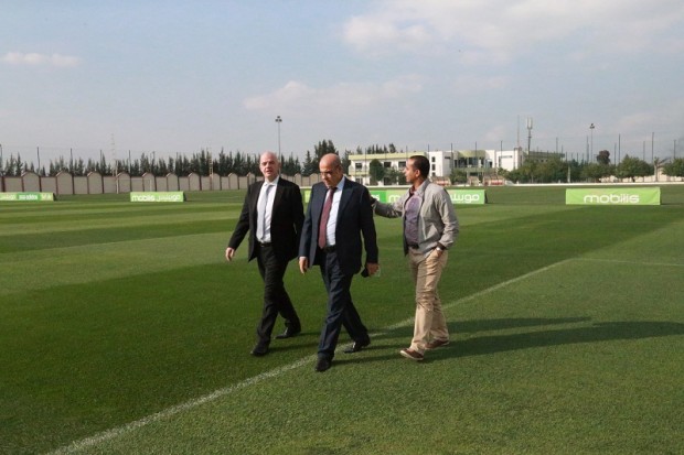 Gianni Infantino (S.G. UEFA) en visite à Alger !