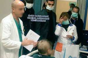 Ghoulam au chevet des enfants cancéreux