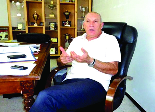 Okba Gougam, président de la FA de volley-ball, au Temps d'Algérie