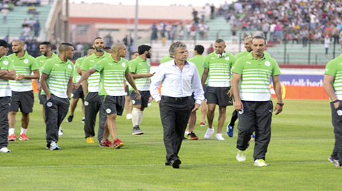 Les Verts en stage à Sidi Moussa