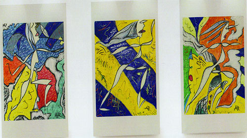 Abdelghani Rahmani expose «Compositions instinctives»