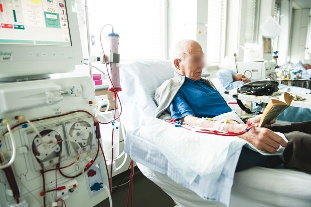 Les insuffisants rénaux en nombre