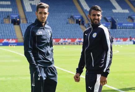 محرز وبن طالب في نزال جزائري واعد بمسابقة كأس الاتحاد الإنجليزي