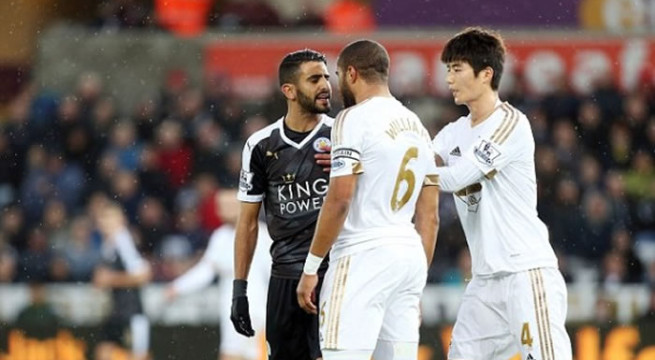 اتحاد الكرة الإنجليزي لن يعاقب محرز ووليامس