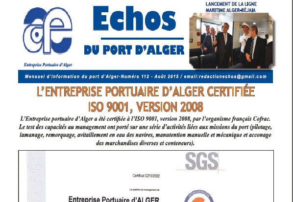 échos du port d'Alger