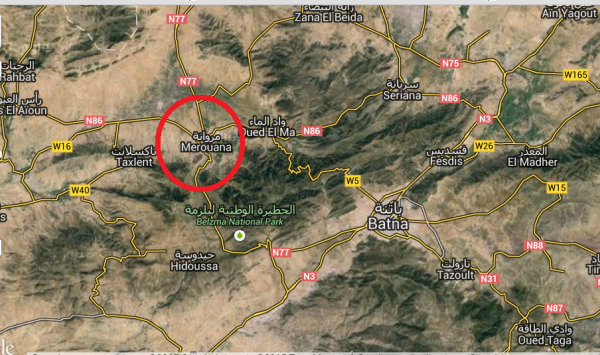 هزة أرضية تضرب ولاية باتنة