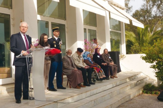 L'ambassade de France honore des anciens combattants
