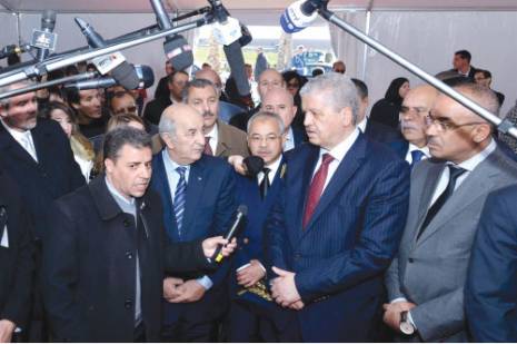 Abdelmalek Sellal en visite à Sétif