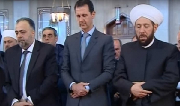 للمرة الثانية في أسبوع.. ظهور علني لبشار الأسد في ذكرى المولد النبوي بدمشق