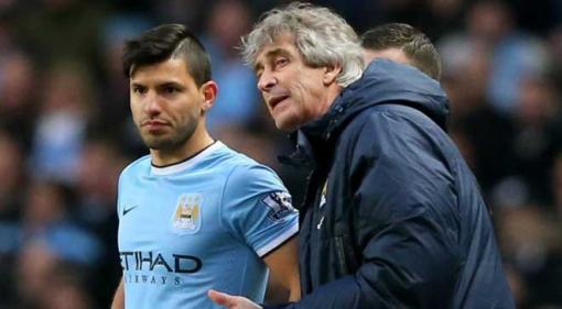 بيليغريني يحذر مدافعي الدوري الإنجليزي بأن أغويرو سيستعيد مستواه قريبًا