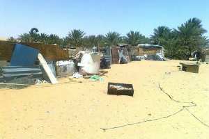 حياة بدائية لمواطنين يحلمون بالماء والتلفاز في قرية الكدسي بورقلة