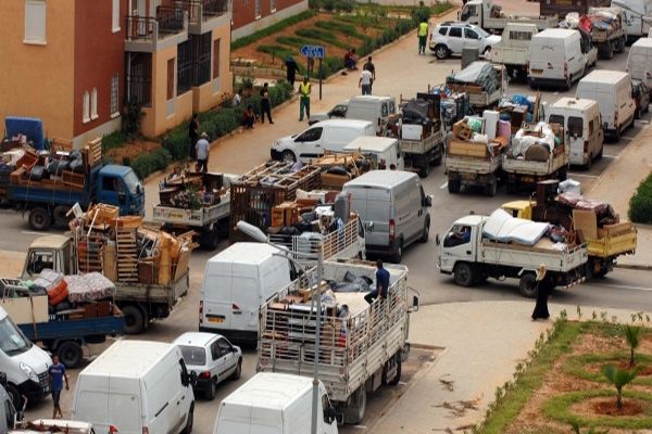 ترحيل 1084 عائلة بالعاصمة يوم السبت