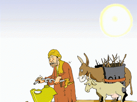 La sécheresse menace...