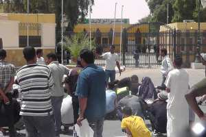 بطالون يعتصمون للمطالبة برحيل مدير وكالة التشغيل بورقلة